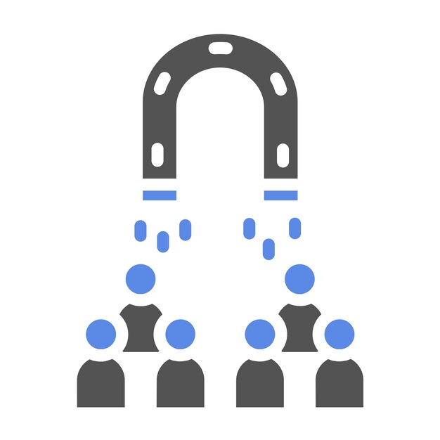 Estilo del icono de compromiso de diseño vectorial