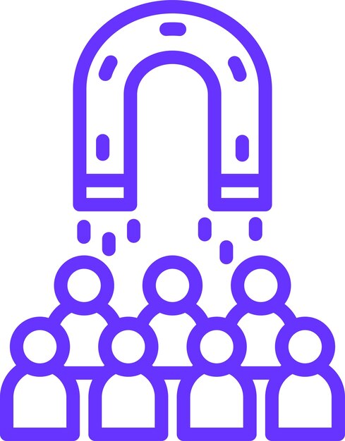 Estilo del icono de compromiso de diseño vectorial