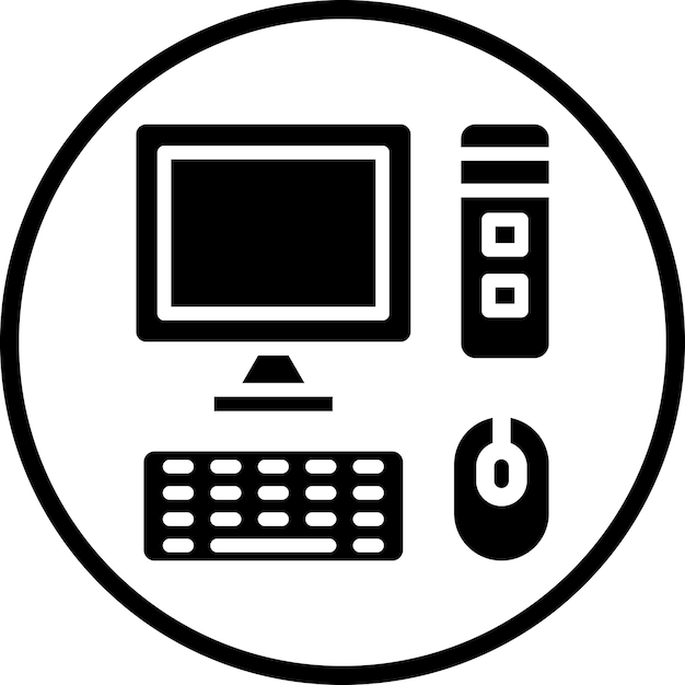 Estilo del icono de la computadora