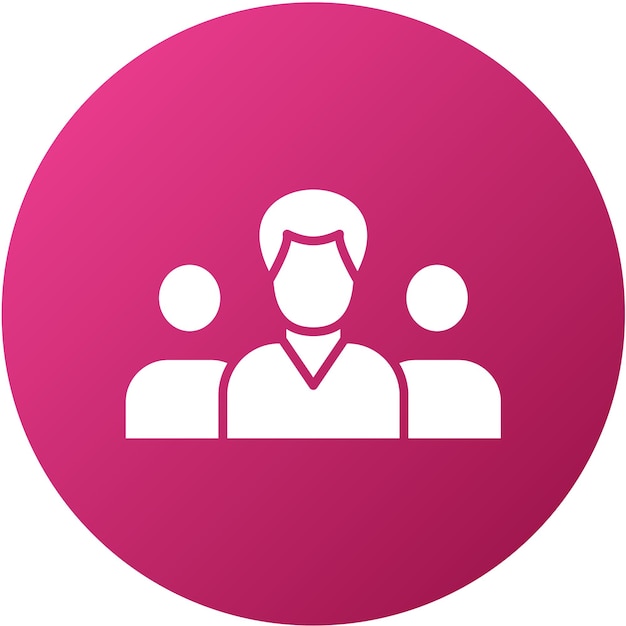Estilo de icono de la comunidad de diseño vectorial
