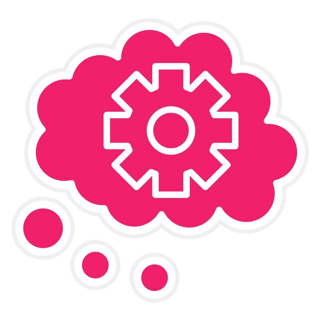 Estilo del icono del concepto de diseño vectorial