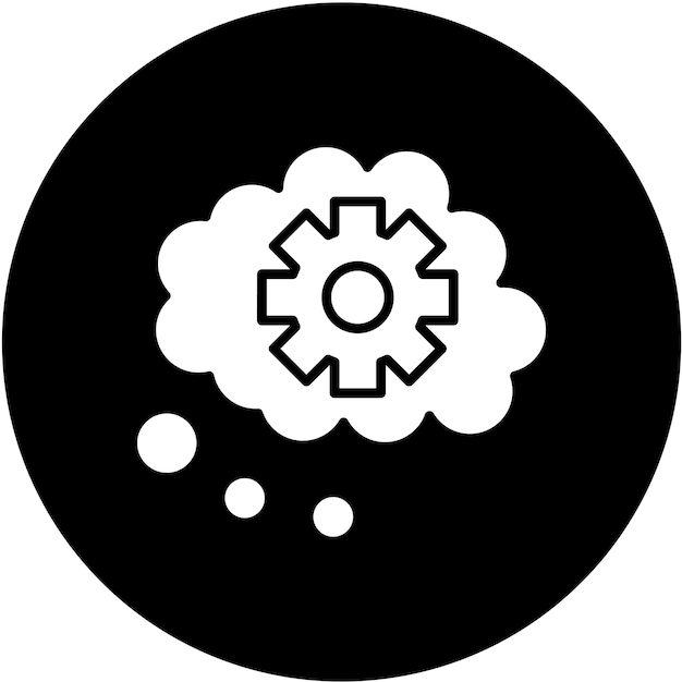 Estilo del icono del concepto de diseño vectorial