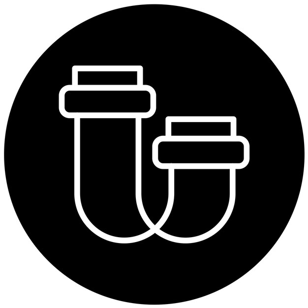 Estilo del icono del conector del IDE de diseño vectorial