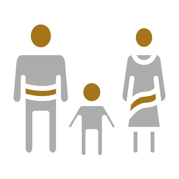 Estilo del icono de conexión de diseño vectorial