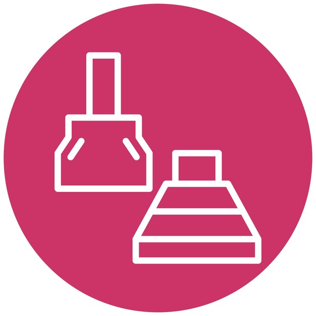 Estilo de icono conjunto de diseño vectorial de CV