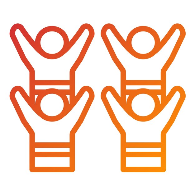 Estilo de icono de conmoción de diseño vectorial