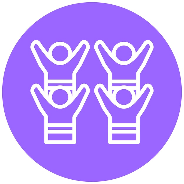 Estilo de icono de conmoción de diseño vectorial