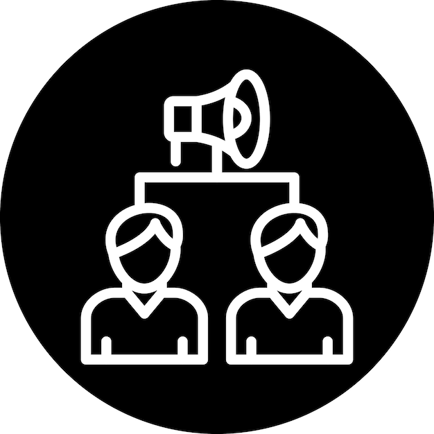 Estilo del icono de conocimiento del diseño vectorial