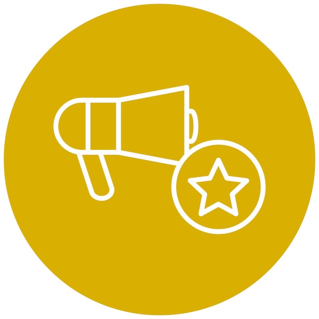 Estilo de icono de conocimiento de marca de diseño vectorial