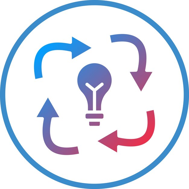 Estilo del icono del conservador de energía de diseño vectorial