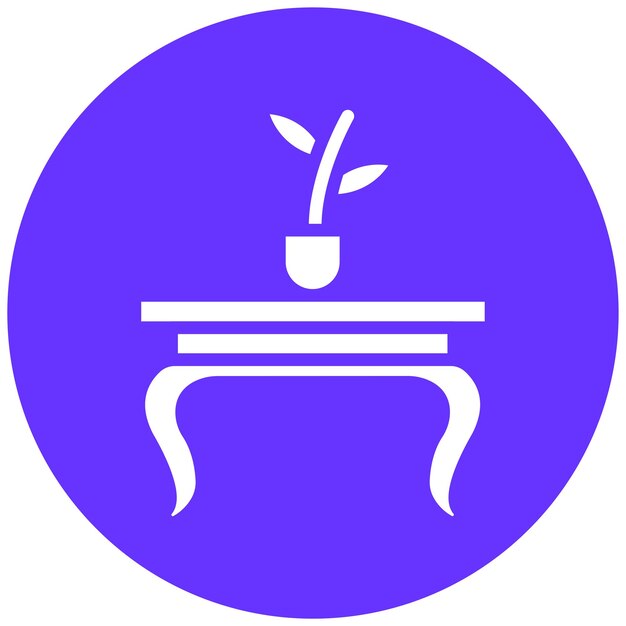 Estilo del icono de la consola de diseño vectorial de la tabla