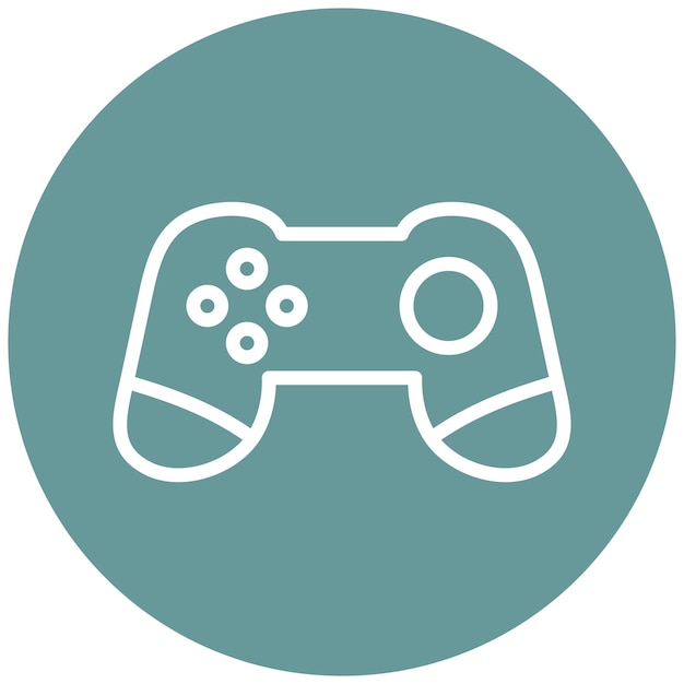 Estilo del icono de la consola de diseño vectorial