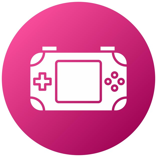 Estilo del icono de la consola de diseño vectorial
