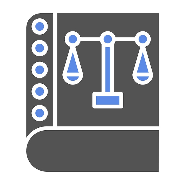 Estilo del icono de la constitución del diseño vectorial