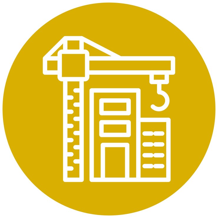 Vector estilo de icono de construcción de diseño vectorial