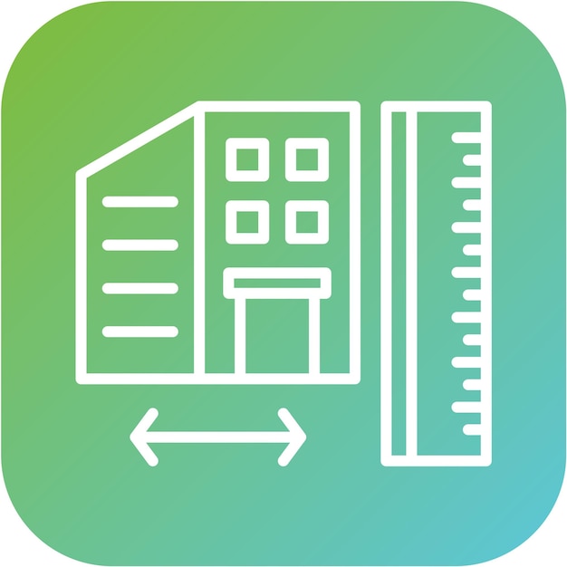 Estilo de icono de construcción de diseño vectorial
