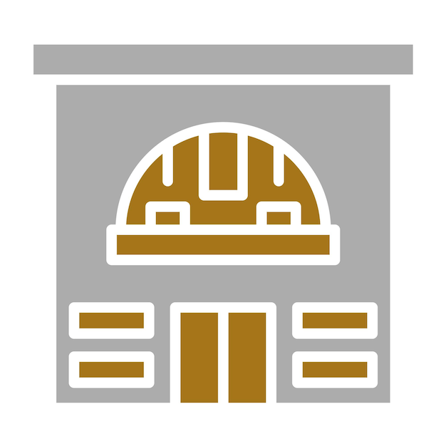Estilo de icono de construcción de diseño vectorial
