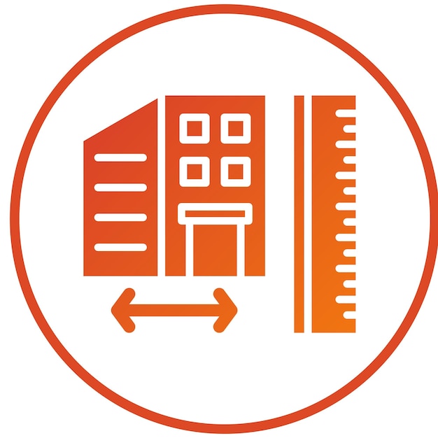 Estilo de icono de construcción de diseño vectorial