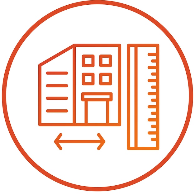 Estilo de icono de construcción de diseño vectorial