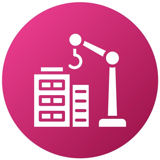 Estilo de icono de construcción de diseño vectorial