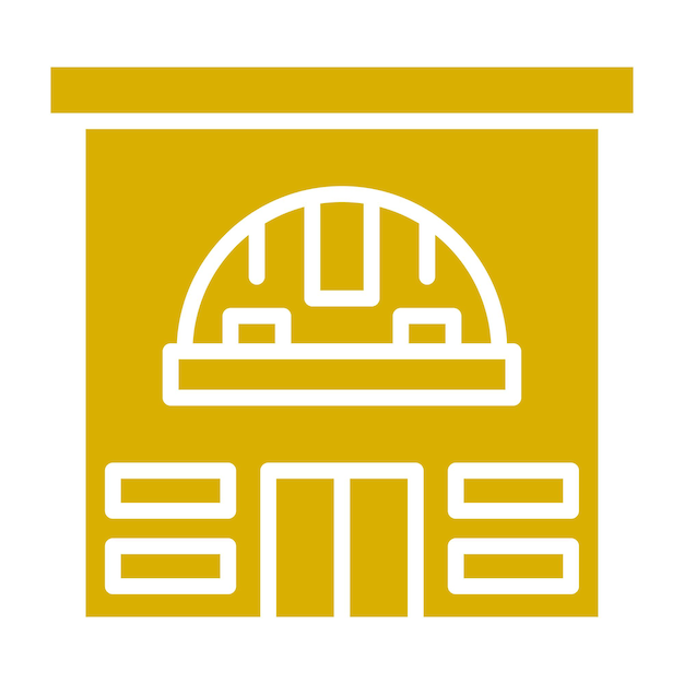 Estilo de icono de construcción de diseño vectorial