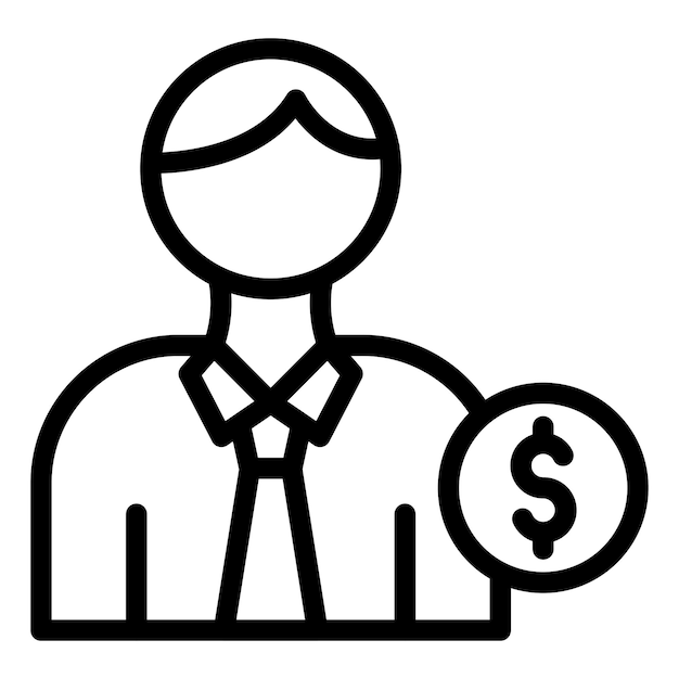 Estilo del icono del contador de diseño vectorial