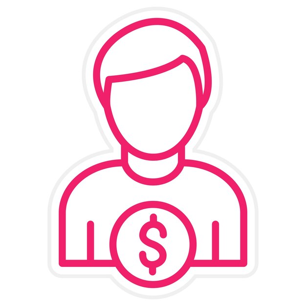 Estilo del icono del contador de diseño vectorial