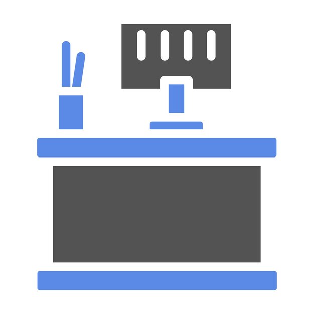 Estilo del icono del contador de diseño vectorial
