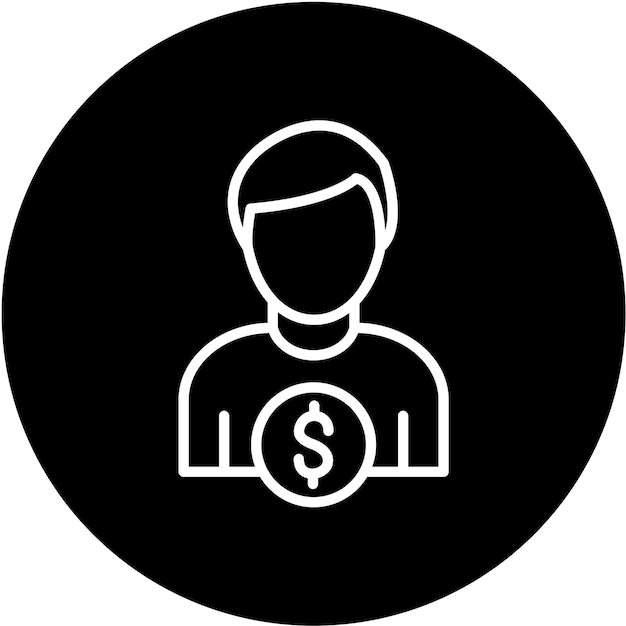 Estilo del icono del contador de diseño vectorial