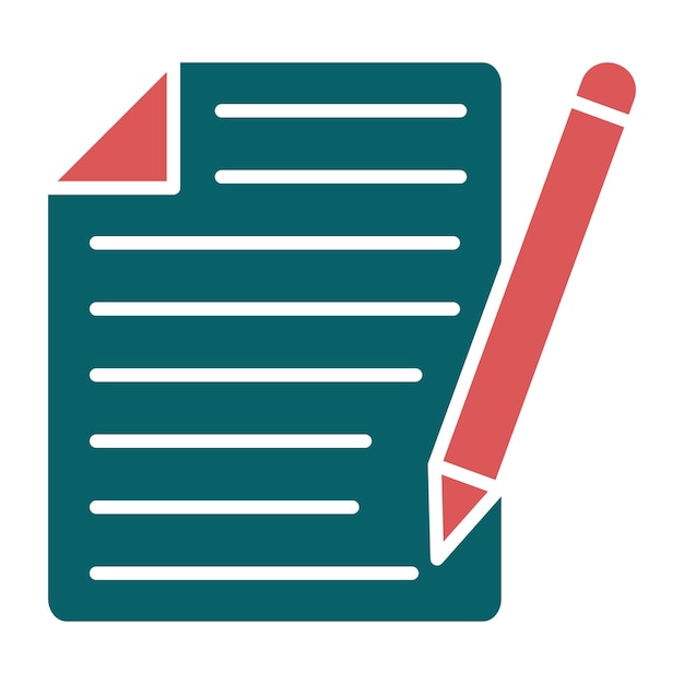 Estilo del icono del contenido del diseño vectorial