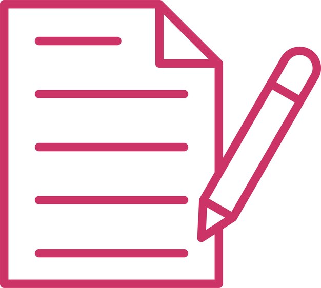 Estilo del icono del contenido del diseño vectorial