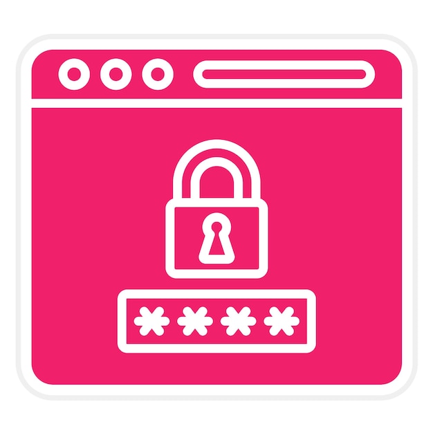 Estilo del icono de la contraseña del sitio web