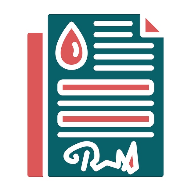 Estilo del icono del contrato de petróleo