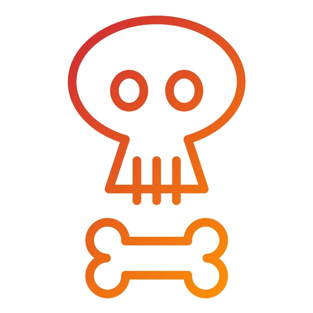 Estilo del icono de control de venenos de diseño vectorial