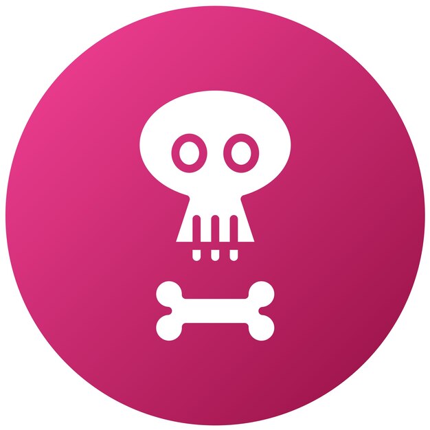 Estilo del icono de control de venenos de diseño vectorial