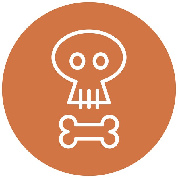 Estilo del icono de control de venenos de diseño vectorial