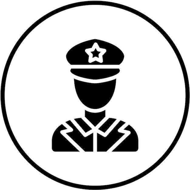 Estilo del icono del controlador de diseño vectorial