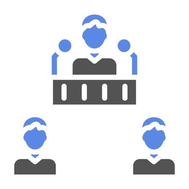 Estilo de icono de la Convención de Bienestar de Vector Design