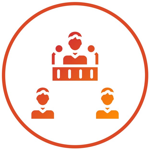 Estilo de icono de la Convención de Bienestar de Vector Design