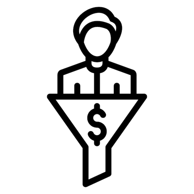 Estilo del icono de conversión de diseño vectorial