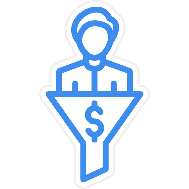 Estilo del icono de conversión de diseño vectorial