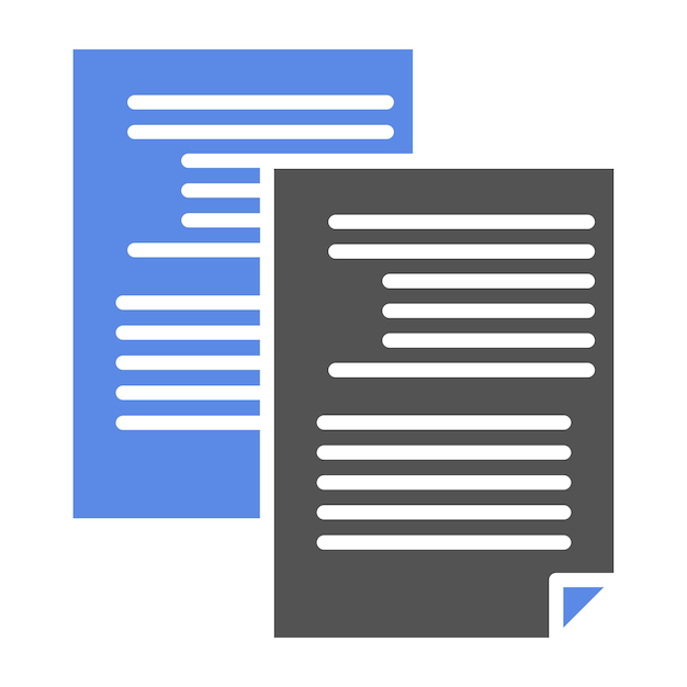 Estilo del icono de copia del cuerpo del diseño vectorial