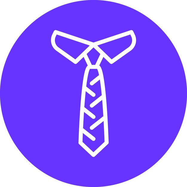 Estilo del icono de la corbata