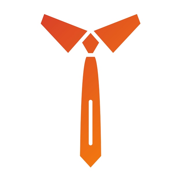 Estilo del icono de la corbata