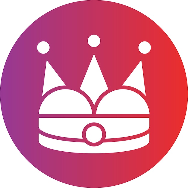 Estilo del icono de la corona