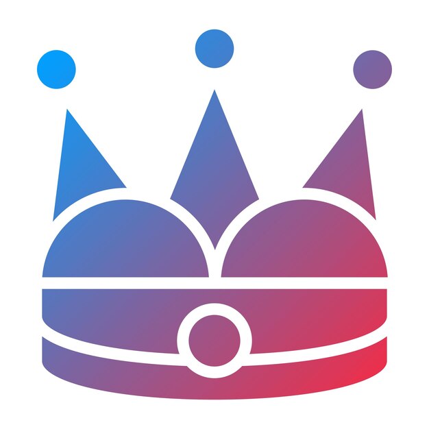 Estilo del icono de la corona