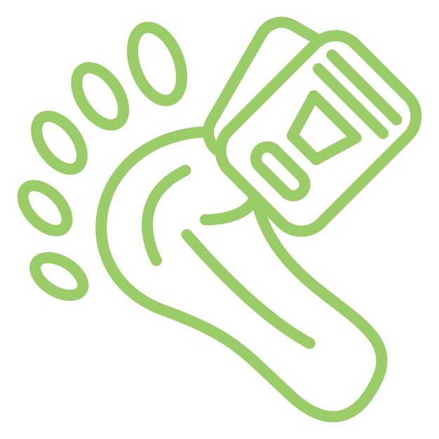 Estilo del icono del coroner de diseño vectorial