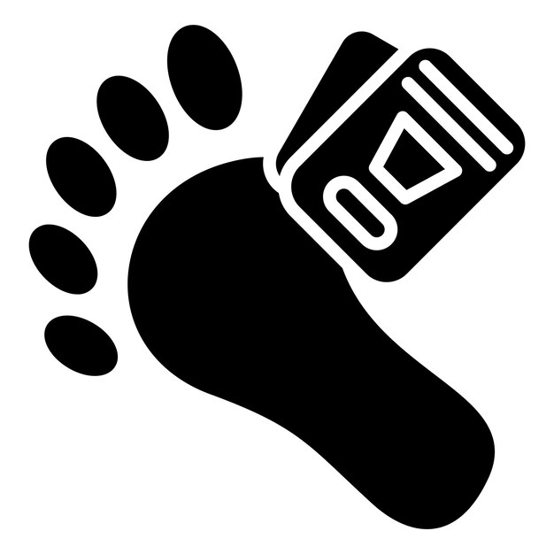 Estilo del icono del coroner de diseño vectorial