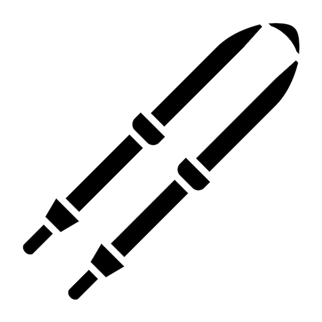 Estilo del icono de la correa de la cámara de diseño vectorial