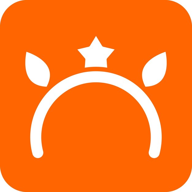 Estilo del icono de la correa de cumpleaños